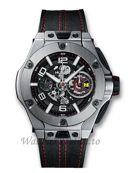 hublot big bang ferrari titanium 45mm replica